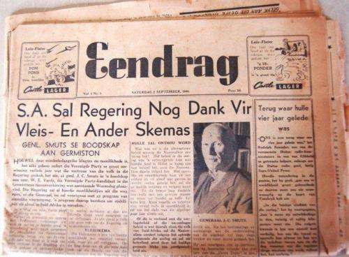 Collection of old Newspapers & Magazines from the 1940's - See pictures & Description.