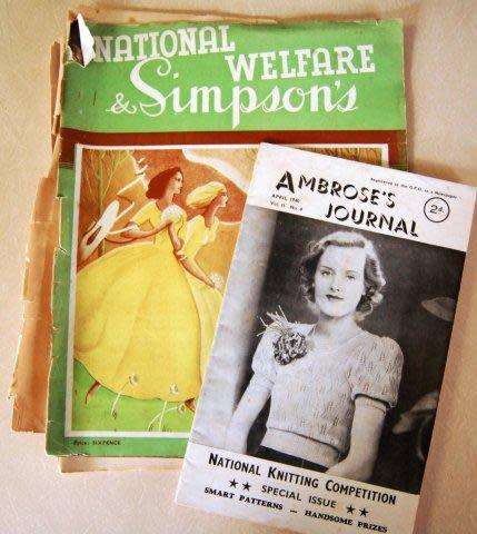 Collection of old Newspapers & Magazines from the 1940's - See pictures & Description.