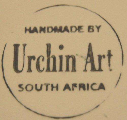 Hand Made "URCHIN ART" Jug & Bowl as per pictures - Bowl height 120mm
