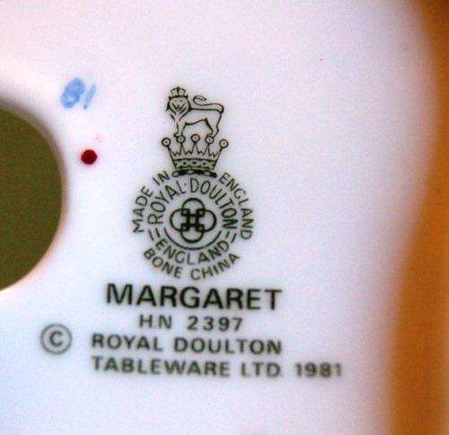 Royal Doulton - Margaret - HN 2397 1981 - Height 190mm - Excellent Condition