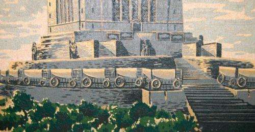 Voortrekker Monument Oil On Board - Signed A. Strydom - 600mm X 490mm - See description for details