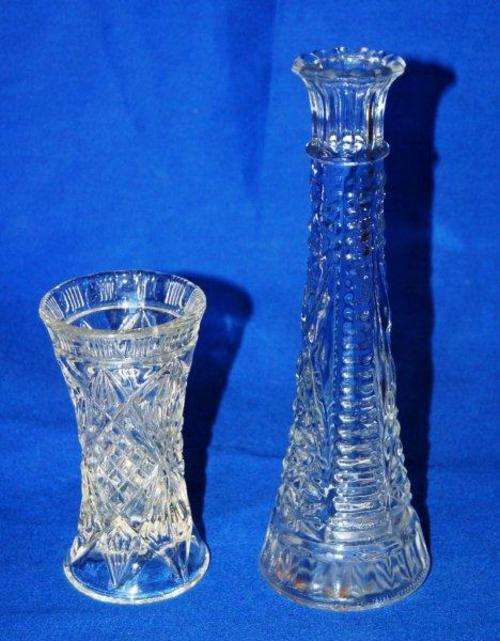 2 Glass Vases - FREE SHIPPING