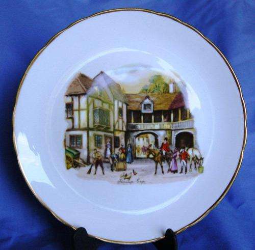 Tuscan Plate " Stirrup Cup " Fine English Bone China