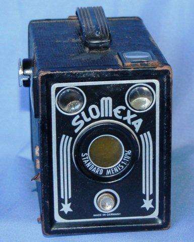 Vintage Box Camera - SLOMEXA - Standard Menis 1:11/16 Made in Germany