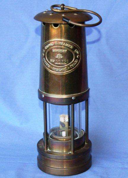 E. Thomas and Williams Cambrian Miners Lamp