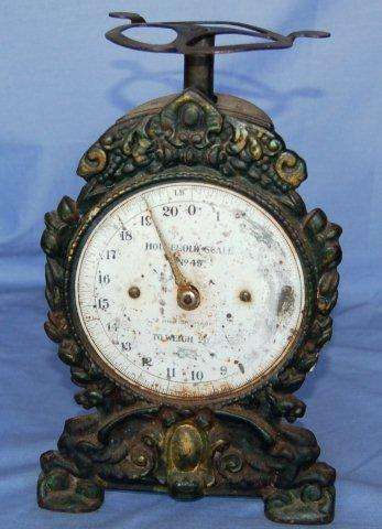 Vintage " SALTER " Cast iron Household Scale No. 49