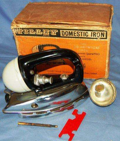 Vintage TILLEY Paraffin Iron - Circa 1960 Made in Ireland - Model Number DN 250A