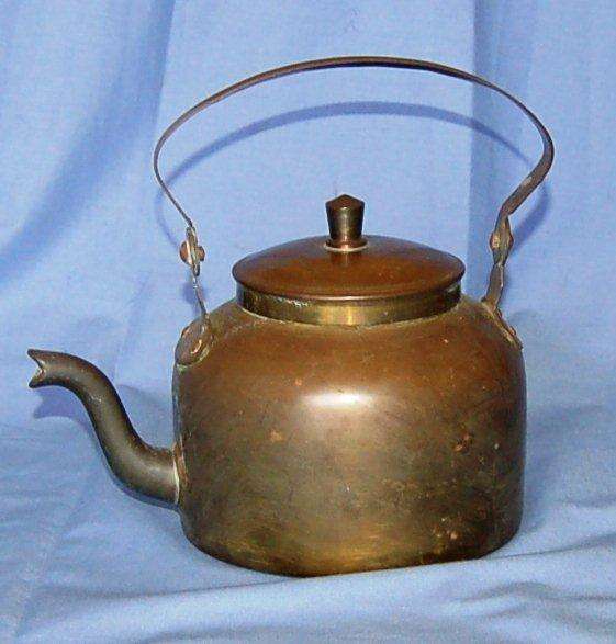 Vintage Brass Kettle - Size Height 185mm and Diameter 135mm