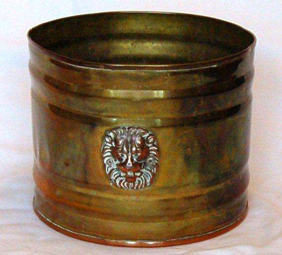 Brass Planter - Height 150mm Diameter 180mm