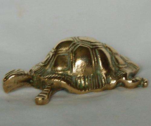 Brass Tortoise - 100mm Long