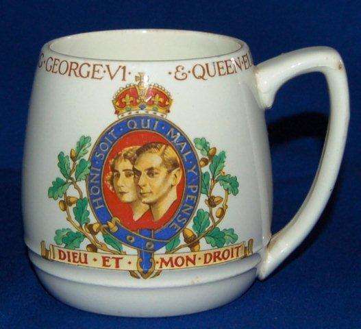 Coronation Mug - King George VI & Queen Elizabath 1937 - City Council of Johannesburg