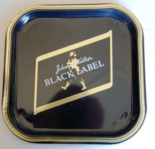 " Johnny Walker " Black Label Tin Tray - 325mm Square