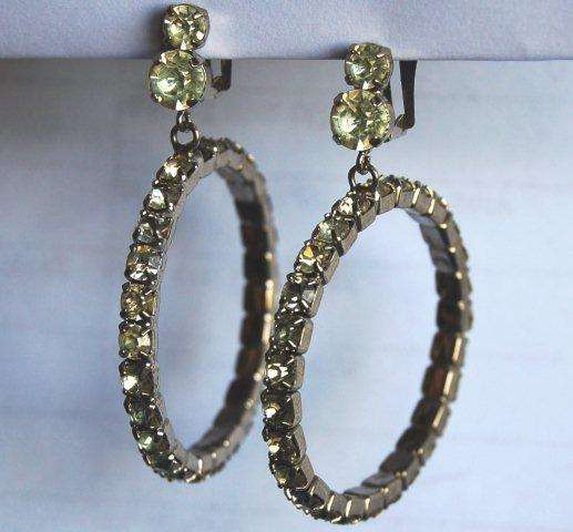 Hoop Clip-on Earrings - Hoop Diameter 40mm