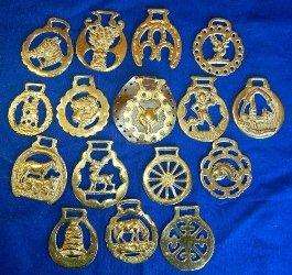 Lovely collection of 16 stunning horse brasses - See all pictures below.