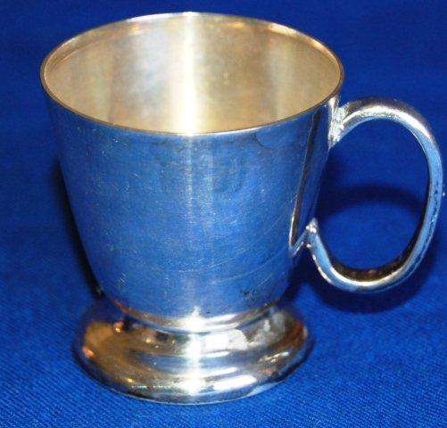 EPNS " Louis Plate " Tot Measure - Height 45mm
