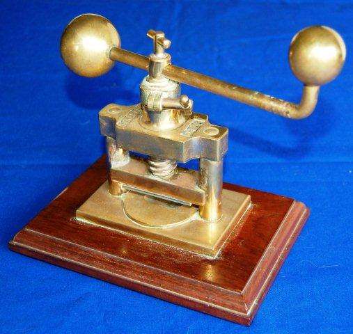 Vintage Solid Brass Schaefer Walnut Cracker / Press - Base plate 200mm X 145mm
