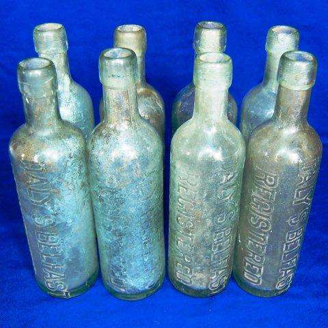 8 Daly's Belfast Green Bottles