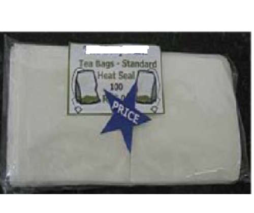 Tea Bags Heat Seal Standard Size (100)