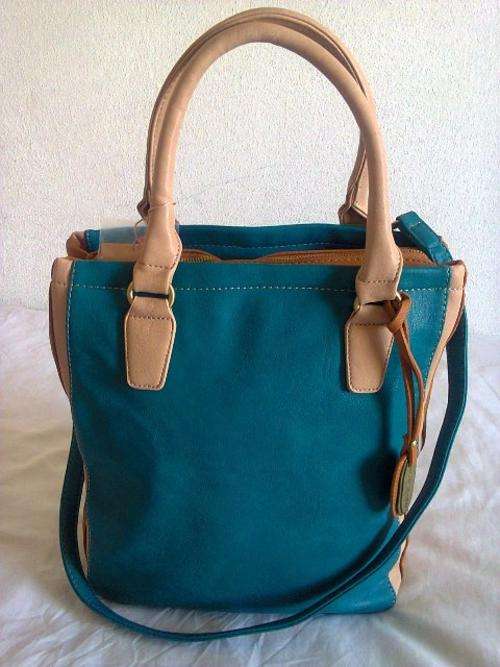 David Jones Leather Fashion Handbag