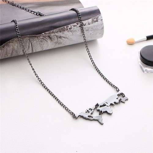 World Map Pendant
