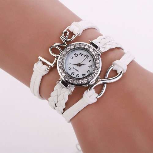 Infinite Love Watch (White strap)