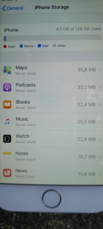 iPhone 6 128GB (with charger)
