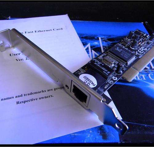 ==> ST-Lab 10/100m PCI Ethernet / Lan Card!! Brand Spanking NEW!! (^^,)
