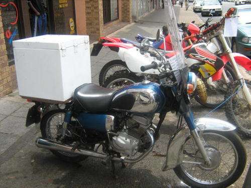HONDA CD200 DELIVERY BIKE