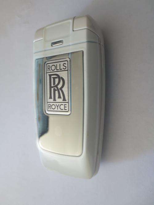 Rolls Royce Flip Phone White Key Exclusive Designed Mini Phone with Camera # Dual Sim #