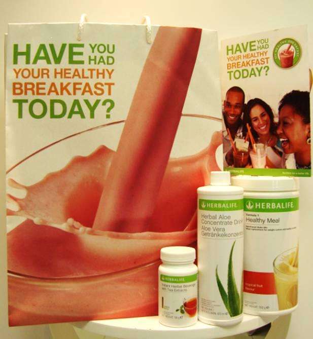 HERBALIFE - Healthy Breakfast Kit With Bag And Brochure - Choose Your Flavour