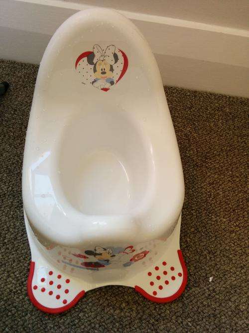 Baby girl Minnie Mouse Potty