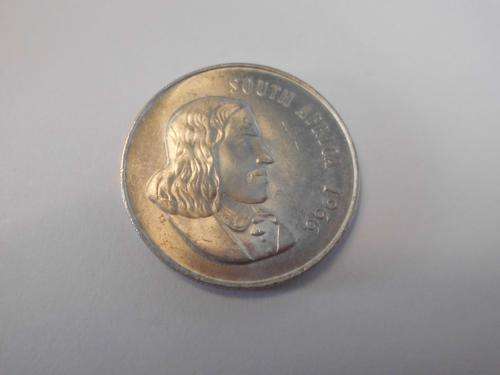 2 x 1966 REPUBLIC OF SOUTH AFRICA SILVER ONE RAND COIN | | R1 START | CRAZY WED