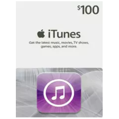 iTunes Gift Card - $100 - US STORE CARD - APP STORE VOUCHER - APPLE - EMAIL DELIVERY