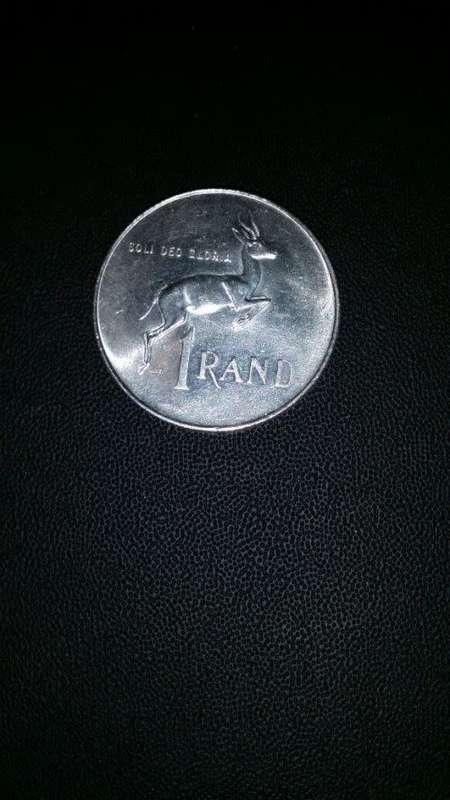REPUBLIC OF SOUTH AFRICA 1966 - R 1 (AFRIKAANS) | ONE RAND 1966