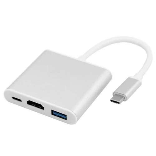 3 x GENUINE APPLE - USB-C Digital AV Multi-port Adaptor - Type C to Type C, USB & HDMI (BID PER ITEM