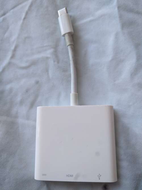 3 x GENUINE APPLE - USB-C Digital AV Multi-port Adaptor - Type C to Type C, USB & HDMI (BID PER ITEM