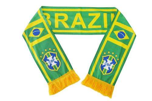 Soccer fan scarves ~ BRAZIL