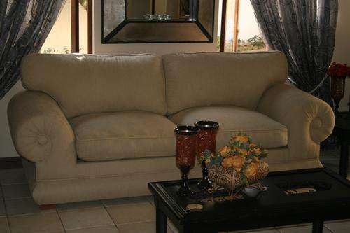 The 3 Seater Couch can comfortably sit 4 to 5 people