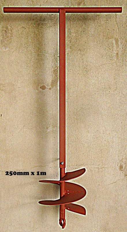250mm Burrowman Hand Earth Auger