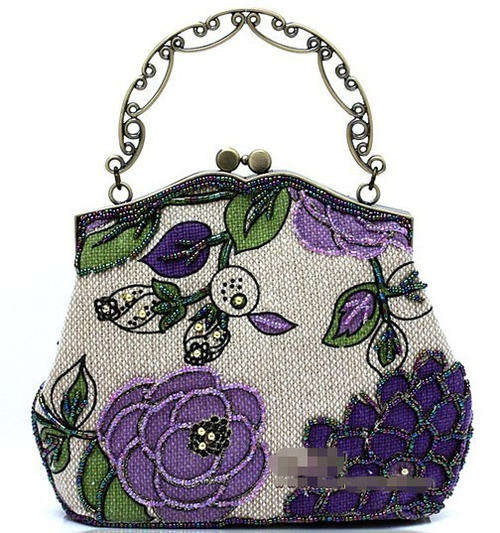 Handmade Retro Evening Bag Hand Bag