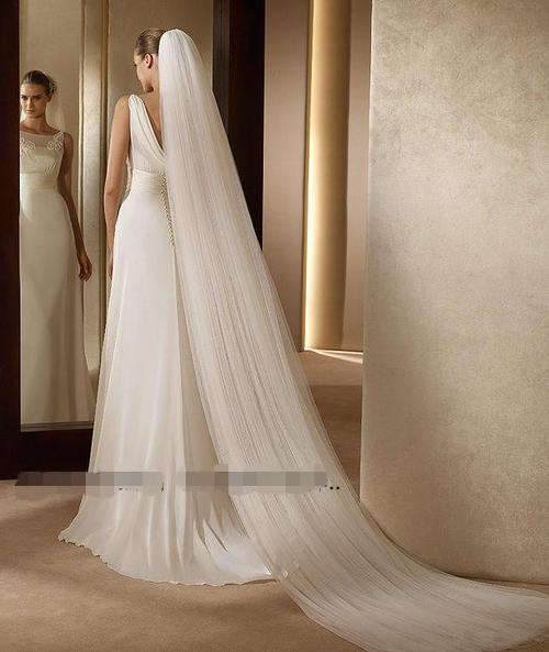 3 Meters 3 Layer Bride's Veil