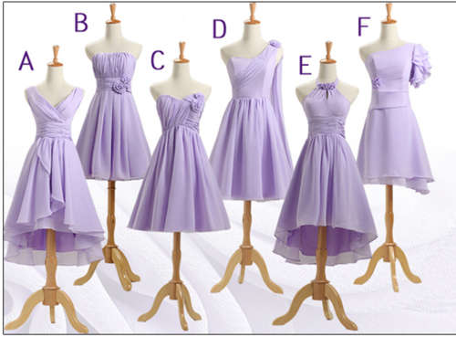 Short Lace up Bridesmaid Prom Formal Party Ball Evening Pageant Dresses