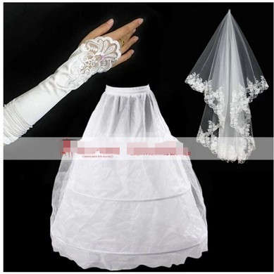 Petticoat ,3M Veil,Gloves Package