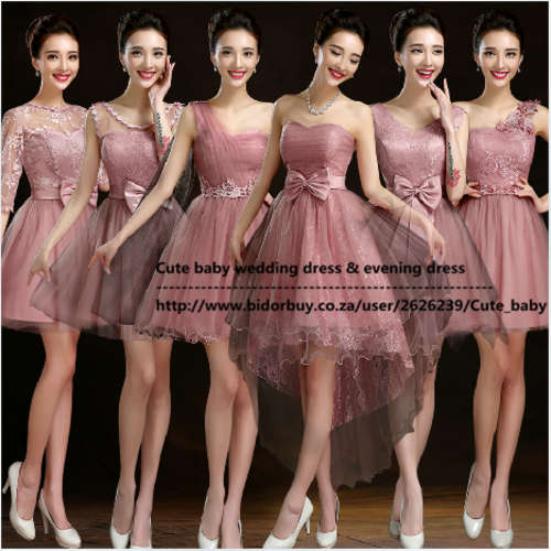 Lace Bridemaid  Dress