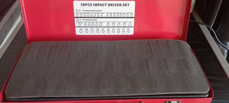 *Value over R2200* Chrome Vanadium -brand new 38 piece impact driver set