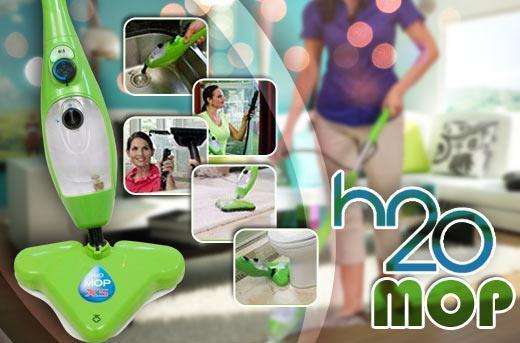 H2O 5in1:Floor Steam Cleaner, Carpet Steamer, Handheld steamer, window cleaner and Garment Steamer.