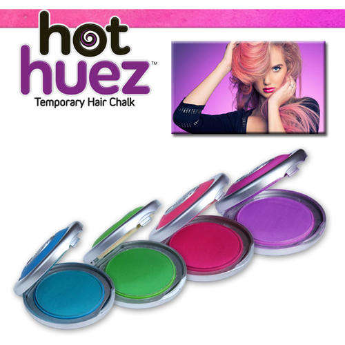 HOT HUEZ- TEMPORARY HAIR CHALK- 4 PACK