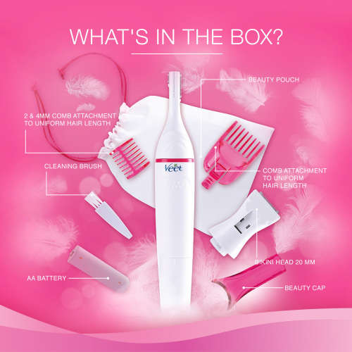 Veet Electric Trimmer & Cream Bundle