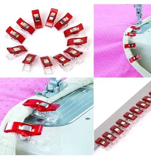 Wonder clips for sewing and quilting 12 pc