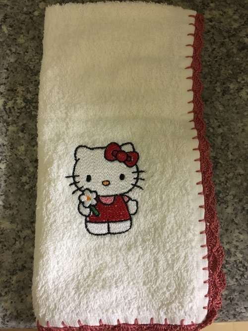 Hello Kitty burp cloth spoegdoek